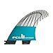 FCS II Performer Performance Core Carbon Thruster Fin Large Teal
