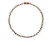 Baltic Amber Teething Necklace For Babies (Unisex) (Cognac) - Anti Flammatory, Drooling & Teething Pain Reduce Properties - Natural Certificated Oval Baltic Jewelry with the Highest Quality Guaranteed