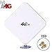 Aigital 4G LTE Antenna TS9 Antenna 35dBi High Gain Long Range Network Antenna with Suction Cup and 2m Extension Cable for 4G WiFi Router Mobile Hotspot Outdoor Signal Booster TS9 Male Connector