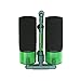Powkoo Sponge Filter for Aquarium Double Bio Sponge Filter with 2 Media Cups for Shrimp Nano Fish Tank Up to 55 Gallon