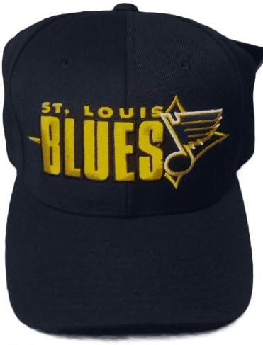 New! St. Louis Blues Adjustable Back Embroidered Cap - Starter Athletic