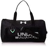Under Armour Boys' Armour Select Duffle, Black (001)/White, One Size Fits All
