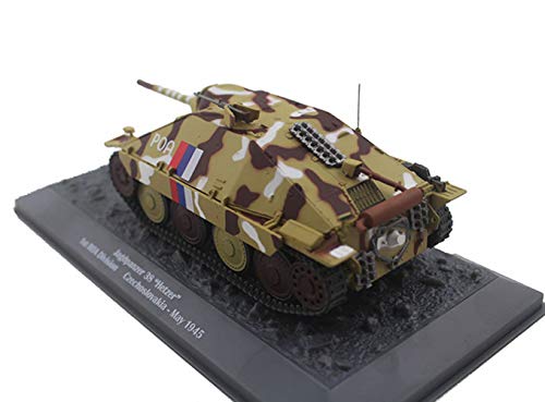 SY-Heat Legierungs-Tank-Modell, Simulation Tank Militärmodell Jagdpanzer 38 Hetzer Replik 1/43 Deutsche Gepanzerte…