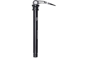 Emiif 15 mm x 145 mm Thru Axle for Front Fork 100x15 mm, Aluminum Alloy Bicycle Through Axle with Thread P1.5, for Road and M