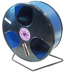 Rodent - Semi-Enclosed Exercise Wodent Wheel 'Wobust' 12" Choose Color (Blue)