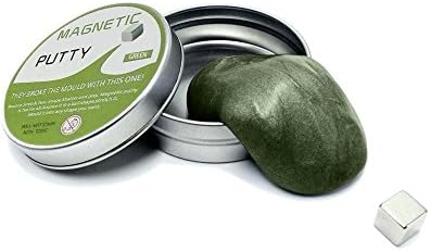 Magnetic Putty, Gefee Creative Super Magnetic Slime Putty Stress Reliever Fun Toy Education Toys For Kids And Adults (Green)