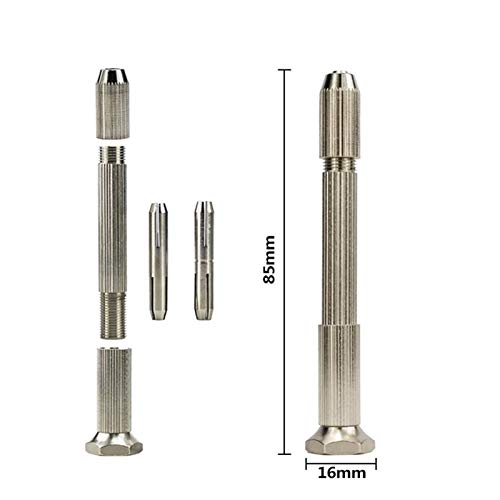 ESUHUANG Spiralbohrer 0.3-1.6mm Mini Micro-Bohrer-Set Aluminium-Handbohrmaschine Modell-Fertigkeit mit Fall-Werkzeug… – Bild 6