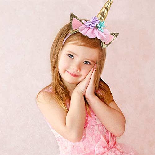 Unicorn Headband Pack for Girls Women Toddler Baby Adults Teens