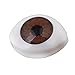 BQLZR Mini 8mm Oval Hollow Plastic Eyes Eyeball For Doll Bear Mask DIY Making