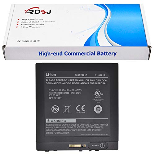 iX104 909T2021F Laptop Battery Compatible with Xplore iX104 C5 C4 C3 C2 909Q2045FA iX104C2D iX104RD XC6 DMSR Tablet BTP-87W3 BTP-80W3 11-01019 7.4V 68.45Wh 9250mAh