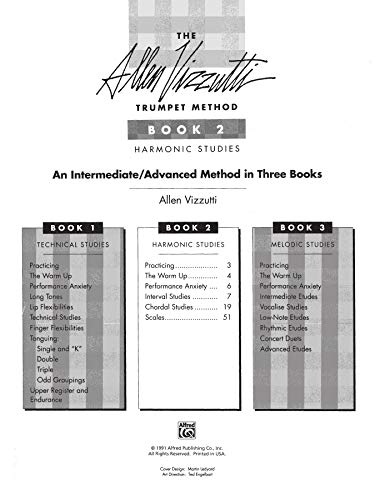 The Allen Vizzutti Trumpet Method - Book 2, Harmonic Studies: An Intermediate / Advanced Method: Technical Studies - Image 4