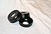 Industrial Rewind Black Mason Jar Lids 12ct - No Rust - Pre-Drilled for Your DIY Soap Dispenser/Tissue Holder/Toothbrush/Tools