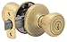 Kwikset 400T 5 CP Security Tylo Entry Knob, Antique Brass