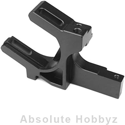 Tekno CNC Split Cntr Diff Mount (motor mnt only, 7075, gun metal ano, EB/ET/SCT)