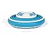 New! HYDAWAY Collapsible Pocket-sized Travel Water Bottle - 21 oz., Bluesteel
