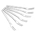 Doryh 5.25-Inch Fruit Forks, Stainless Steel Bistro Cocktail Fork, Set of 12