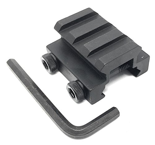 Dagger Defense single picatinny rail riser, 3x slots with hex screw mounting