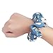 Ondder Chiffon Flower Hair Scrunchies Large Hair Bow Chiffon Ponytail Holder Bobbles Elastic Colorful Scrunchy Hair Bands Ties, 7 Pieces