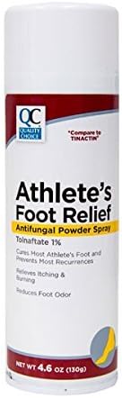 Special pack of 5 x Quality Choice TOLNAFTATE POWDER SPRAY 4.6OZ