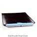 Dockem Executive Sleeve for iPad 1, 2, 3, 4: Slim, Synthetic Leather Case for iPad: Also fits iPad Air (1 & 2) or iPad 9.7 with Smart Cover: Microfiber Lined, Protective Tablet Pouch [Dark Brown]