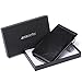 JEEBURYEE Women's Genuine Leather Credit Card Holder RFID Long Zipper Purse Wallet