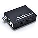 CableRack Gigabit Media Converter LC Single-Mode Fiber Media Converter, up to 10KM, 10/100/1000Base-Tx to 1000Base-LX (LX Transceiver Included)