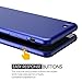 iPhone 7 Case, LiZHi Ultra Slim Fit Soft TPU Hard Cover Full protective Anti-Scratch Resistant Case for iPhone 7 (Navy Blue)