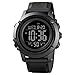 Men's Digital Sports Watch Large Face Waterproof Wrist Watches for Men with Stopwatch Alarm LED Back Light