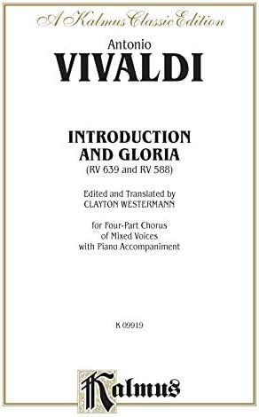 Introduction and Gloria: Satb with Satb Soli (Kalmus Edition)
