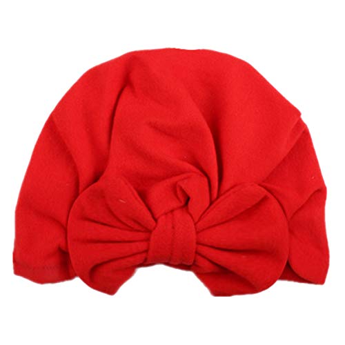 Huuflyty 6pcs Baby Hat Newborn Cotton Cloth Turban Kids Cool Beanie Hats Soft Cotton for Infant Baby Hospital Cap (LH018) - Thumbnail 4
