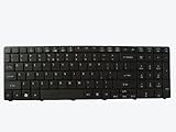 LotFancy New Black keyboard for Acer Aspire AS5336-2281, AS5336-2283, AS5336-2524, AS5336-2613, AS5336-2754, AS5336-2864 Series Laptop / Notebook US Layout