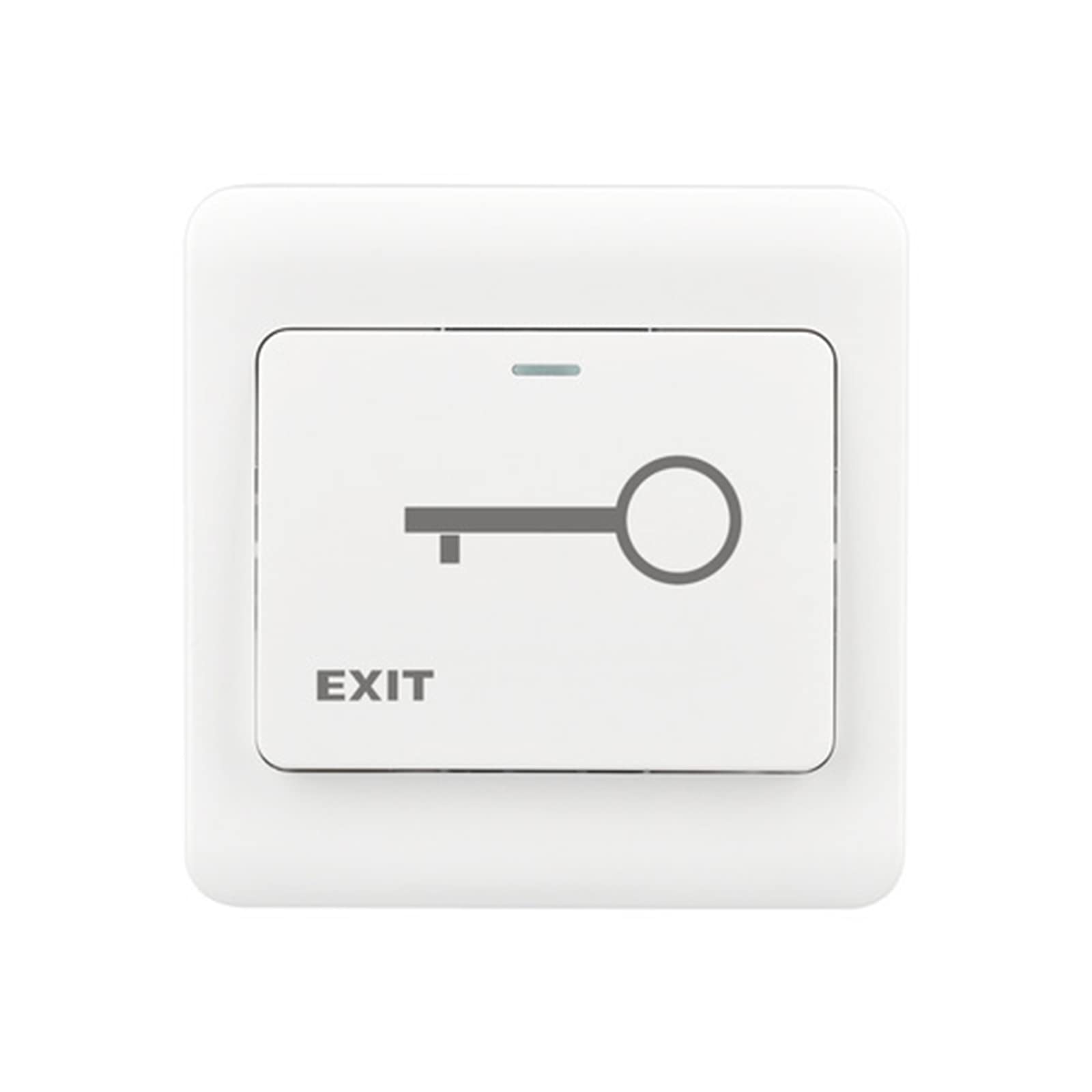 Button Switch Automatic Reset Release Switch Flush Mounted Door Release Button for Automatic Doors Access Control Systems and Doorbell Systems