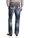 Wrangler Men's Rock 47 Denim By Relaxed Fit Boot Cut Guitar Pick Jean