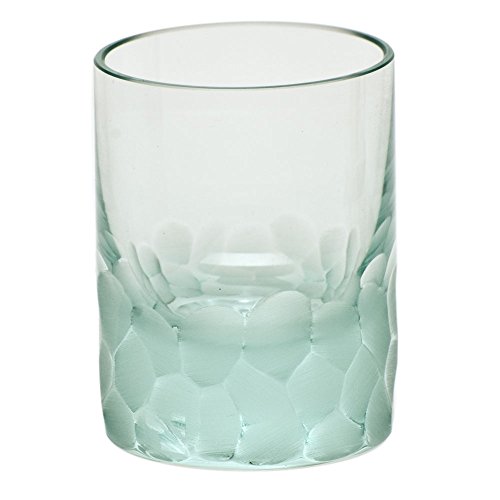 Moser Crystal Pebbles Double Old Fashioned Beryl