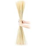 Blazin Sticks S’more Kit, Marshmallow Roasting Sticks, Perfect Campfire Accessories To Protect Your Kids While Creating Lasting Memories KID FRIENDLY Bamboo Skewers 3 Foot Long, 110 Sticks Per Pack