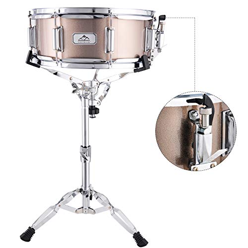 EASTROCK Snare Drum Set 14X5.5inch for Students,Beginners with Gig Bag