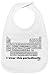 Baby Gifts For All I Wear This Periodically STEM Science Baby Bib