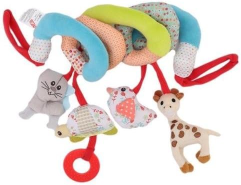 Hanging Bell Baby Kids Educational Activity Crib Stroller Toys Colorful Accessory Cute Toys Spiral Activity Bed Set Toy Crib