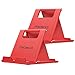 MoKo 2 Pack Phone/Tablet Stand, Foldable Desktop Holder for 4-11