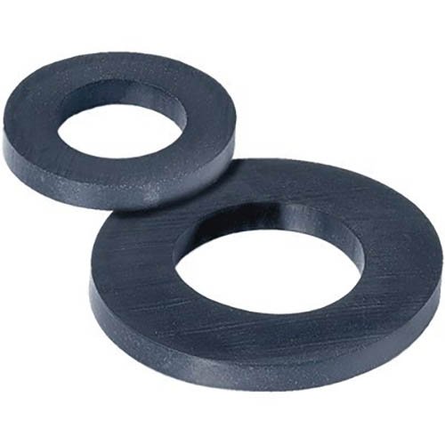 Flat wide rubber seal (10, 2 inches)