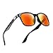 Polarized Sunglasses for Men Women Vintage Mens Sunglasses Rectangular Driving Sun Glasses