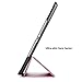 iPad Air 2 Case - Poetic Apple iPad Air 2 Case [Slimline Series] - PU Leather Trifold Cover Case for Apple iPad Air 2 (2014) Magenta (3 Year Manufacturer Warranty From Poetic)
