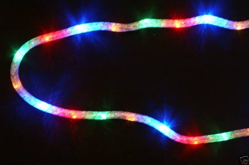 Christmas Concepts® 1m- 20 Multi Led Mesh Ropelight -Battery Operated (L82)