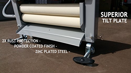Calliger 360 | Hand Crank Clothes Wringer | New Patented Clamping System | 14" Rollers | Manual Off Grid Laundry Dryer | Clothing, Towels, Chamois, Sponges - RED Color ONLY - Thumbnail 4