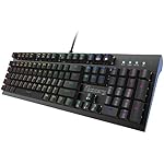 USB RGB Backlit Gaming Mechanical Keyboard With 104 Keys | Anti Ghosting &amp; Illuminated | Home, Gaming, Office &amp; Work | Ergonomic Typing,Fast Response
