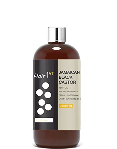 Black Castor Restorative Hair Growth Oil (Dry Scalp, Hair Loss, Hair Thinning)