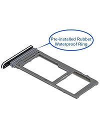 MMOBIEL Bandeja de tarjeta SIM doble compatible con Samsung Galaxy Note 9 serie N960 (negro) incl. Pin Sim