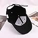 Detroital Unisex Xxxtentacion Rapper Hat Adjustable Baseball Cap Dad Hat(Black)