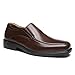 La Milano Wide Width Mens Geniune Leather Moc Toe Slip On Dress Shoe in EEE Width