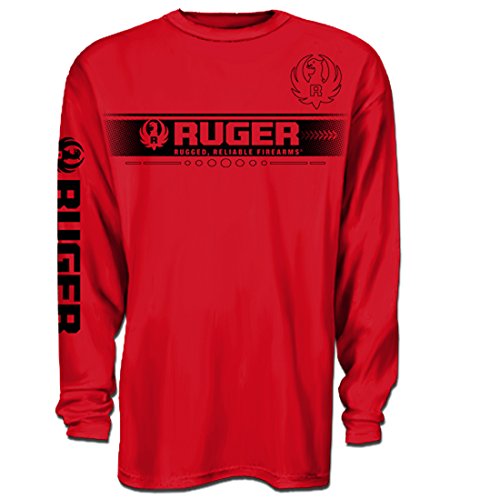 Ruger Block Performance Long Sleeve Men's T-Shirt-small